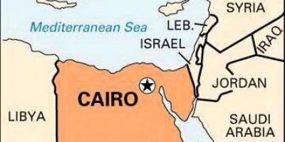 Карта Каіра месцы